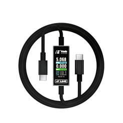 18 Kinds AV-Line Pro 1.2M Intelligent Detection of Charging Data Cable USB C-C
