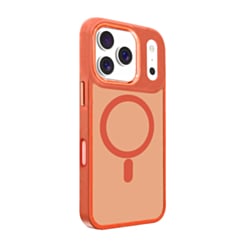 New Magnetic Wireless Charging Case for iPhone 17 Pro / 18 Pro (ORANGE) (Only Ground Shipping)