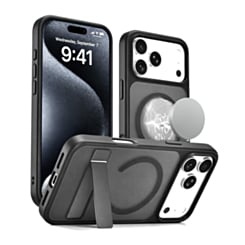 Magnetic Dual-Stand Protective Case for iPhone 17 Pro / 18 Pro (BLACK) (Only Ground Shipping)