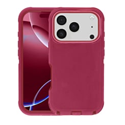 Heavy Duty Case for iPhone 17 Pro / 18 Pro (Burgundy) (Only Ground Shipping)