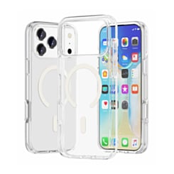 Magnetic Clear Case for iPhone 17 Pro / 18 Pro (CLEAR) (Only Ground Shipping)