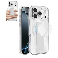 Hard Clear Case with MagGrip for iPhone 17 Pro / 18 Pro (CLEAR) (Only Ground Shipping)