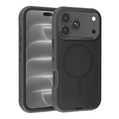 Wireless Charging Heavy Duty Case for iPhone 17 Pro / 18 Pro (WHITE) (Only Ground Shipping)