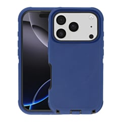 Heavy Duty Case for iPhone 17 Pro Max / 18 Pro Max (NAVY / BLACK) (Only Ground Shipping)