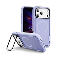 Shockproof Magsafe Case with Camera Stand for iPhone 17 Pro Max / 18 Pro Max (PURPLE) (Only Ground Shipping)