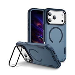 Shockproof Magsafe Case with Camera Stand for iPhone 17 Pro Max / 18 Pro Max (SAPPHIRE BLUE) (Only Ground Shipping)