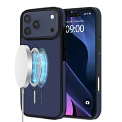 Printing Design Wireless Charging Case for iPhone 17 Pro Max / 18 Pro Max (BLUE) (Only Ground Shipping)