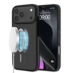 Printing Design Wireless Charging Case for iPhone 17 Pro Max / 18 Pro Max (BLACK) (Only Ground Shipping)