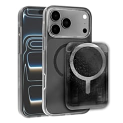 Glitter Magnetic Case with Wallet Slot for iPhone 17 Pro Max / 18 Pro Max (BLACK) (Only Ground Shipping)