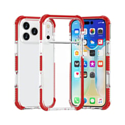 Anti-Shock Protective TPU Sport Case for iPhone 17 Pro Max / 18 Pro Max (DARK RED) (Only Ground Shipping)