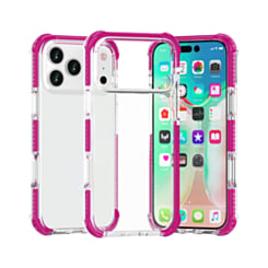 Anti-Shock Protective TPU Sport Case for iPhone 17 Pro Max / 18 Pro Max (PINK) (Only Ground Shipping)