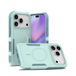 Magnetic Dual-Layer Shockproof Case for iPhone 17 Pro Max / 18 Pro Max (TEAL) (Only Ground Shipping)