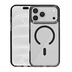 Magnetic Clear Case for iPhone 17 Pro Max / 18 Pro Max (BLACK) (Only Ground Shipping)