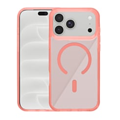 Magnetic Clear Case for iPhone 17 Pro Max / 18 Pro Max (PINK) (Only Ground Shipping)