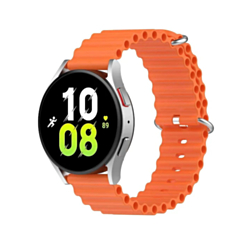 Ocean Band Silicone Sport Strap Band for Galaxy Watch (22mm) (ORANGE) (Only Ground Shipping)