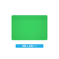 2UUL ST81 Heat Resisting Silicone Pad with Anti Dust Coating 400*280mm - GREEN (Only Ground Shipping)