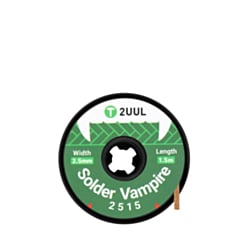 2UUL DW18 Solder Vampire 2515 Desoldering Wick (Pack of 10) (Only Ground Shipping)