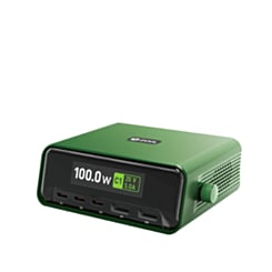 2UUL PC12 Smart Digital Display Multi-Port Desktop Charger (100W) (Only Ground Shipping)