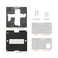 AMAOE BGA iPhone 14 / 14 Plus / 14 Pro / 14 Pro Max Logic Board Middle Frame BGA Stencil