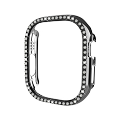 iWatch 49mm Stone PC Bumper Case - BLACK (Only Ground Shipping)