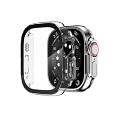 iWatch 49mm Hard PC Bumper Case with Tempered Glass - CLEAR (Only Ground Shipping)