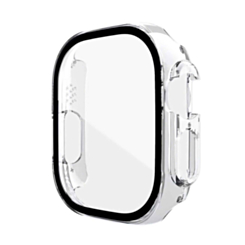 iWatch 49mm Shinny Hard PC Bumper Case - CLEAR (Only Ground Shipping)
