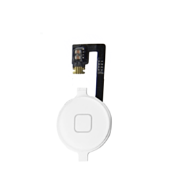 Home Button Flex Cable for iPhone 4 (WHITE)