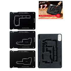 QianLi (3in1) Middle Frame Reballing Platform for iPhone 17 / 17P / 17PM