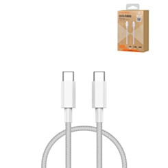 PISEN Vivid Series USB C-C Data Charging Cable (Gray) (100W) (3ft) (Only Ground Shipping)