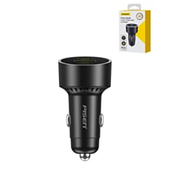 PISEN Quick 2 Type-C + USB-A Car Charger (60W) (Only Ground Shipping)