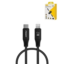 PISEN MagiPi Magloop USB C-L Fast Charging Cable (Black) (27W) (3ft) (Only Ground Shipping)