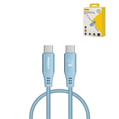 PISEN MagiPi Magloop USB C-C Fast Charging Cable (Blue) (60W) (3ft) (Only Ground Shipping)