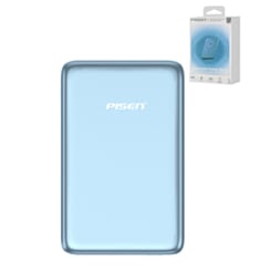 PISEN SleekVolt Wireless Power Bank (5000 mAh) (20W) (Blue) (Only Ground Shipping)