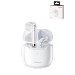 Toocki TWS Bluetooth 5.3 Wireless Earbuds (WHITE) (Only Ground Shipping)