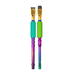 MIJING Pad Cleaning Sideburns Brush (2 Pcs)
