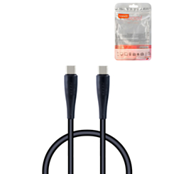 Toocki USB C-C Honeycomb Fast Charging Data Cable (3ft) (100W) (BLUE) (Only Ground Shipping)