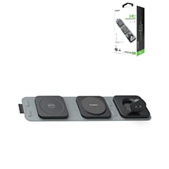 Esoulk 3-in-1 Collapsible Magnetic Wireless Charger (15W) (Only Ground Shipping)