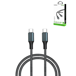 Esoulk USB C-C Charging & Data Sync Cable (BLACK) (6ft) (100W) (Only Ground Shipping)