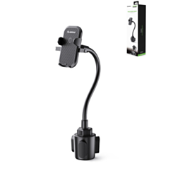 Esoulk Long Arm (11") Car Cup Phone Holder (BLACK) (Only Ground Shipping)