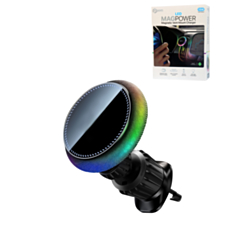 POMGEAR MagPower Magnetic Vent Mount with RGB Light (15W) (Only Ground Shipping)