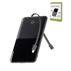 POMGEAR PD Multi Charge Portable Powerbank with Digital Display (BLACK) (10000mAh) (Only Ground Shipping)