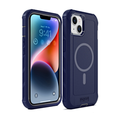 xBase Boulder Heavy-Duty MagSafe Protective Case for iPhone 15 (NAVY BLUE) (Only Ground Shipping)