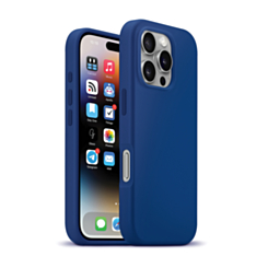 xBase by PowerPeak MagSafe Compatible Silicone Case (Blue) for iPhone 16 Pro (Only Ground Shipping)