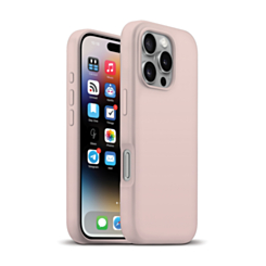 xBase by PowerPeak MagSafe Compatible Silicone Case (Pink) for iPhone 16 Pro Max (Only Ground Shipping)