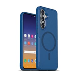 xBase by PowerPeak ProTech MagSafe Compatible Rugged Armor Protective Case (Blue) for Galaxy S24 Plus / S25 Plus (Only Ground Shipping)