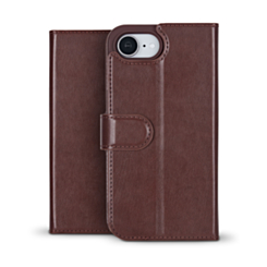 xBase Folio Exec Wallet Case for iPhone 16e / 17e (BROWN) (Only Ground Shipping)