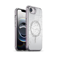 xBase Sparkleline Series MagSafe Case for iPhone 16e / 17e (SILVER STRIPE) (Only Ground Shipping)