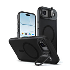 xBase by PowerPeak - DuoHybrid with Kickstand MagSafe for iPhone Air - (BLACK) (Only Ground Shipping)