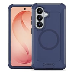 xBase by PowerPeak Boulder Heavy Duty MagSafe Protective Case for Galaxy S26 (Blue) (Only Ground Shipping)