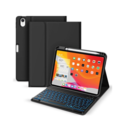 xBase Folio Case with Keyboard (BLACK) for iPad 10.2 Gen (7th / 8th / 9th) (Only Ground Shipping)